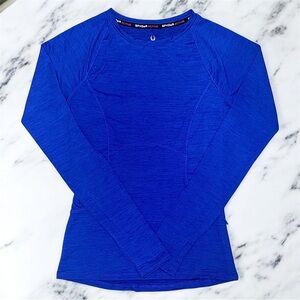 Spyder Active Blue Women’s Athletic Long Sleeve Fitted Shirt | Size XS